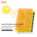 100w 6v IP65  polycrystalline Aluminum frame solar led flood light